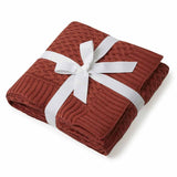 Snuggle Hunny Diamond Knit Blanket (Assorted Colours)