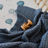 Snuggle Hunny Diamond Knit Blanket (Assorted Colours)