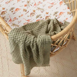 Snuggle Hunny Diamond Knit Blanket (Assorted Colours)