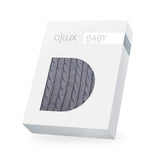 DLUX Sammi Cable Knit Baby Blanket