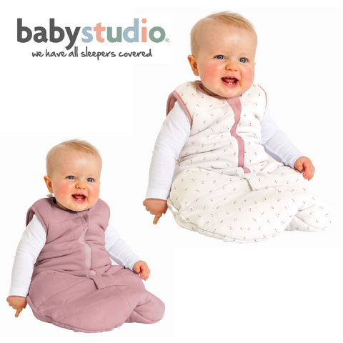Babystudio Reversible Cotton Sleeping Bag Sleeveless 0-6m