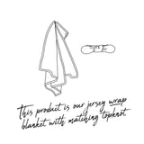 Snuggle Hunny Jersey Wrap & Topknot Set (Assorted Patterns)
