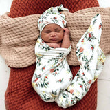 Snuggle Hunny Jersey Wrap & Beanie Set (Assorted Patterns)