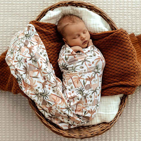 Snuggle Hunny Jersey Wrap (Palm Springs)