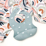 ONE.CHEW.THREE Silicone Catch Bib