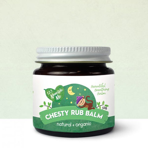 123 Nourish Me Chesty Rub Balm 50g