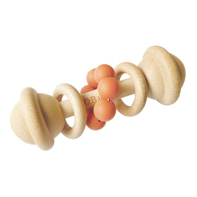 OB Designs Eco-Friendly Teething Rattle