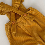 Bow Collective Golden Honey Romper (3-6m)
