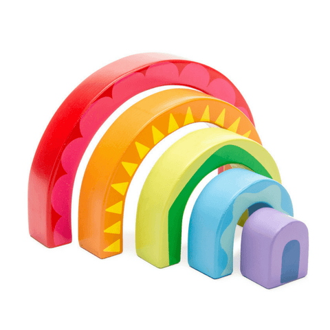 Le Toy Van Petilou Rainbow Stacking Puzzle