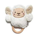 OB Designs Soft Rattle Toy Lee Lamb