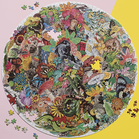 1000 Piece Round Puzzle - A Round Oz