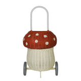 Olli Ella Rattan Mushroom Luggy (Assorted Colours)