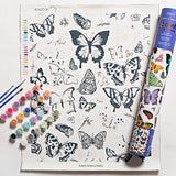 Paint by Numbers Kit - Butterfly Garden