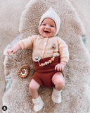 OB Designs Crochet Bonnet & Booties Set