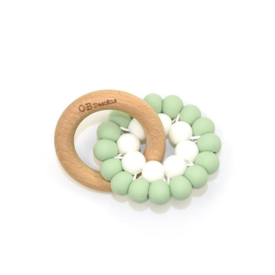 OB Designs Organic Beechwood Silicone Teether – Warrnambool