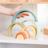 OB Designs Silicone Rainbow Stacker