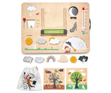 Tender Leaf Toys Wooden Weather Station