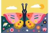 Kids Paint by Numbers Kit - Spring Wings