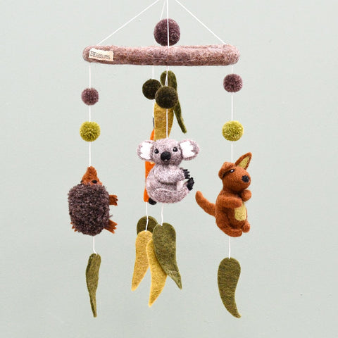 Tara Treasures Baby Mobile - Australian Animals