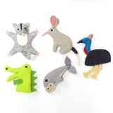 Tara Treasures Finger Puppets - Australian Animals C (5pc)