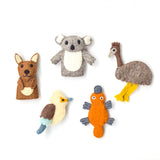 Tara Treasures Finger Puppets - Australian Animals A (5pc)