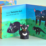 Tara Treasures Book & Finger Puppets Set - Australian Baby Animals