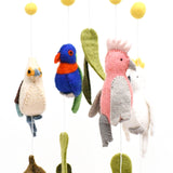 Tara Treasures Baby Mobile - Australian Birds
