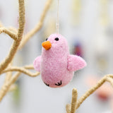 Tara Treasures Felt Chick Ornament