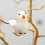 Tara Treasures Felt Chick Ornament