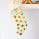 Tara Treasures Felt Christmas Stocking