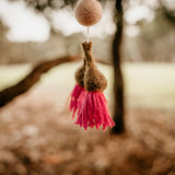 Tara Treasures Baby Mobile - Kookaburra with Gum Blossoms