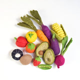 Tara Treasures Felt Fruit & Veg Set A (14pc)