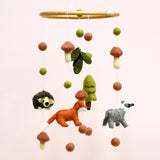 Tara Treasures Baby Mobile - Natural Woodlands