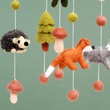 Tara Treasures Baby Mobile - Natural Woodlands
