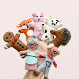 Tara Treasures Finger Puppets - Gingerbread Man Story (7pc)