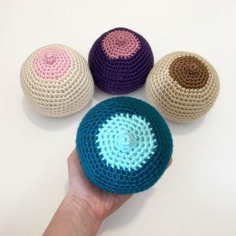 Knitted/Crocheted Breast Model