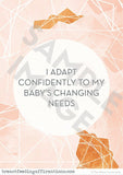 Breastfeeding Affirmation A4 Wall Prints 6pk