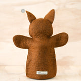 Tara Treasures Hand Puppet - Brown Kangaroo with Joey