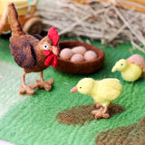 Tara Treasures Felt Chicken Life Cycle