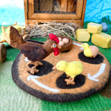 Tara Treasures Felt Chicken Life Cycle