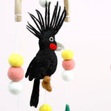 Tara Treasures Baby Mobile - Palm Cockatoo Tropical