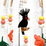 Tara Treasures Baby Mobile - Palm Cockatoo Tropical