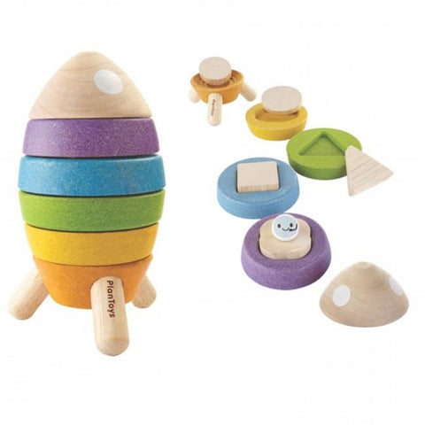 Plan Toys Stacking Rocket
