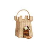 Olli Ella Rattan Castle Bag
