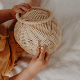 Olli Ella Rattan Egg Basket