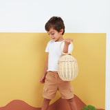 Olli Ella Rattan Egg Basket