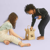 Olli Ella Rattan Castle Bag