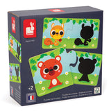 Janod Animals Shadow Puzzles
