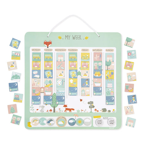 Janod Magnetic Weekly Planner