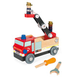 Janod BricoKids DIY Fire Truck